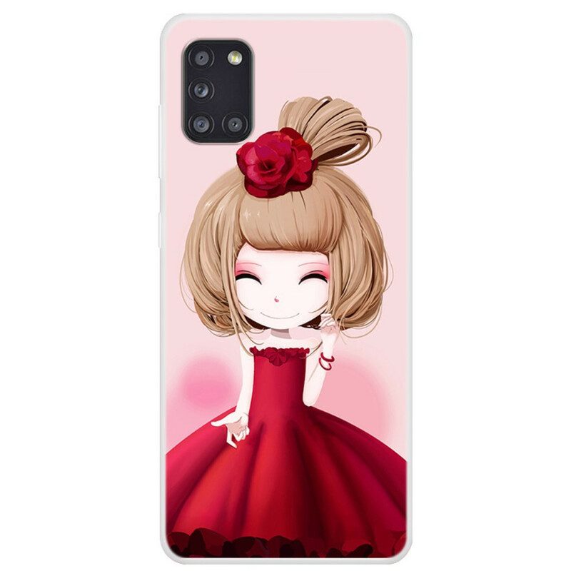 Handyhülle Für Samsung Galaxy A31 Manga-lady