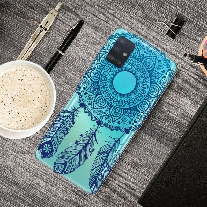 Hülle Für Samsung Galaxy A31 Einzelnes Blumenmandala