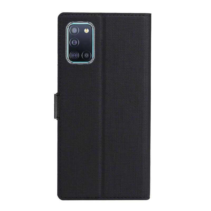 Schutzhülle Für Samsung Galaxy A31 Flip Case Strukturiertes Vili Dmx