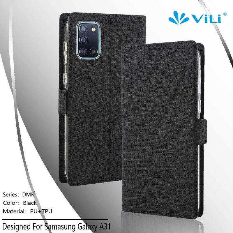 Schutzhülle Für Samsung Galaxy A31 Flip Case Strukturiertes Vili Dmx