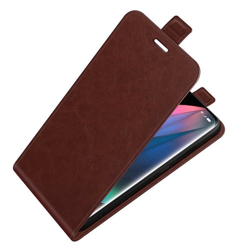 Flip Case Für Oppo Find X3 Pro Flip Case Vertikale Klappe In Lederoptik