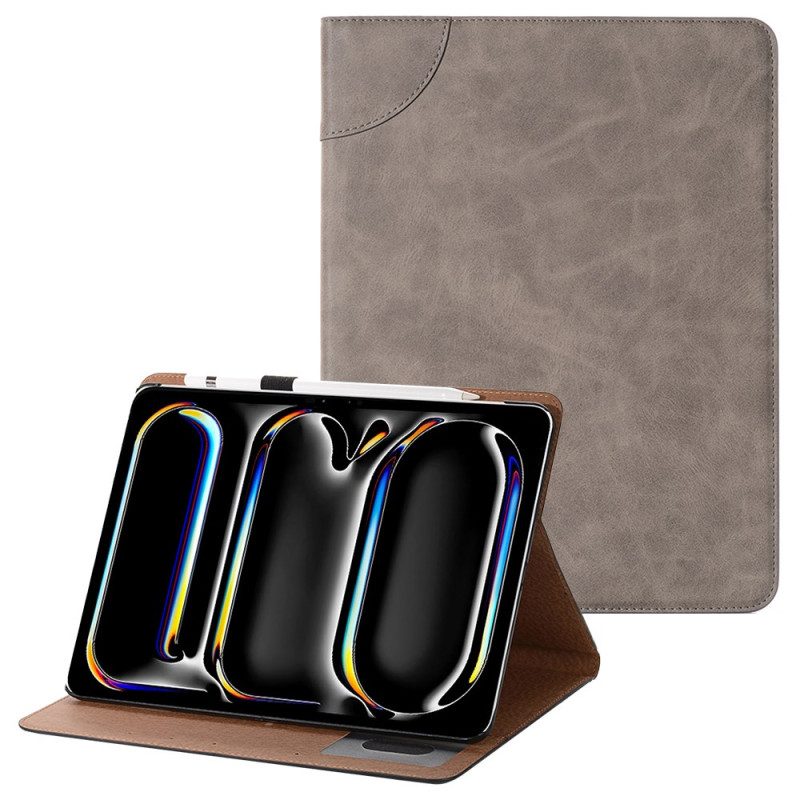 Case iPad Pro 13 (2024) Vintage-stil