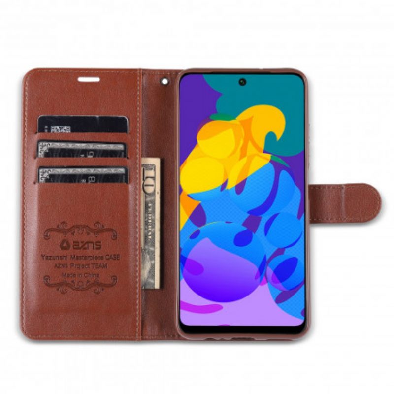 Flip Case Für Huawei P Smart 2021 Azns-kunstleder