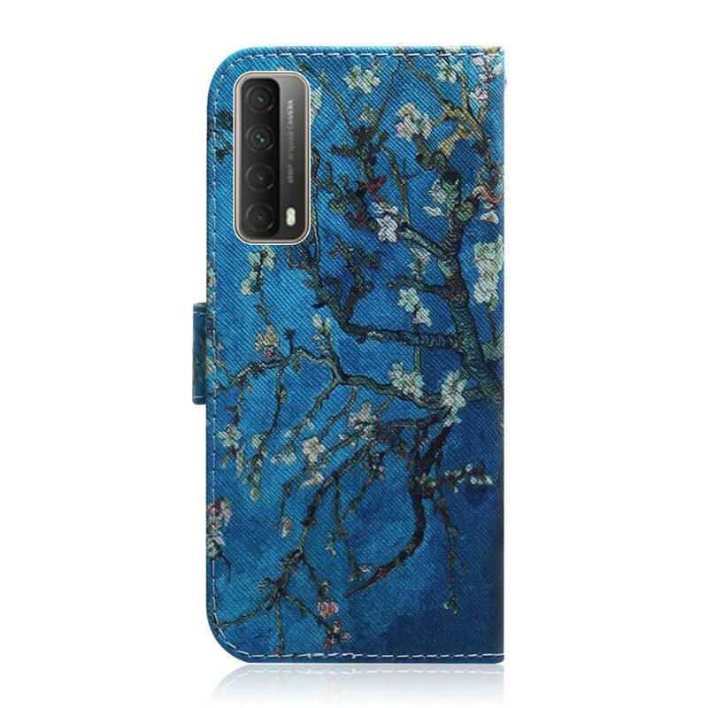 Flip Case Für Huawei P Smart 2021 Blühende Zweige