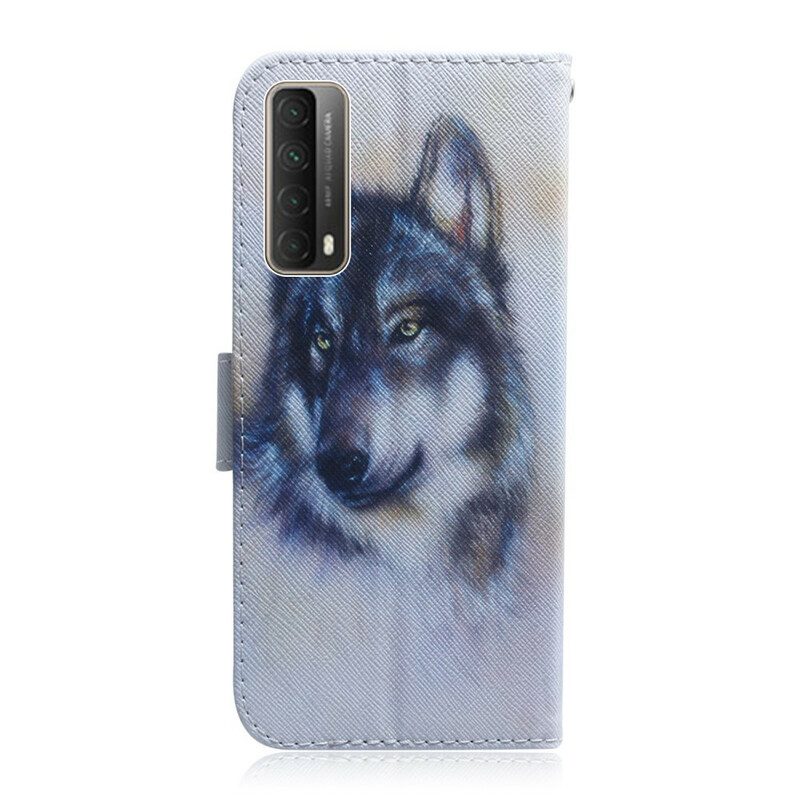 Flip Case Für Huawei P Smart 2021 Hunde-look