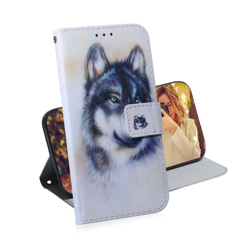 Flip Case Für Huawei P Smart 2021 Hunde-look