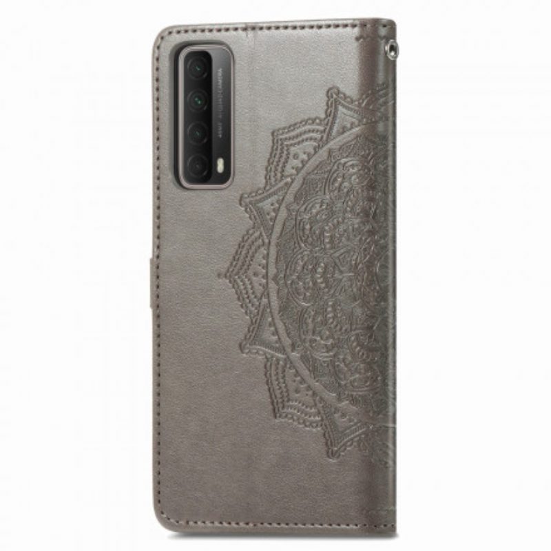 Flip Case Für Huawei P Smart 2021 Mandala-mittelalter