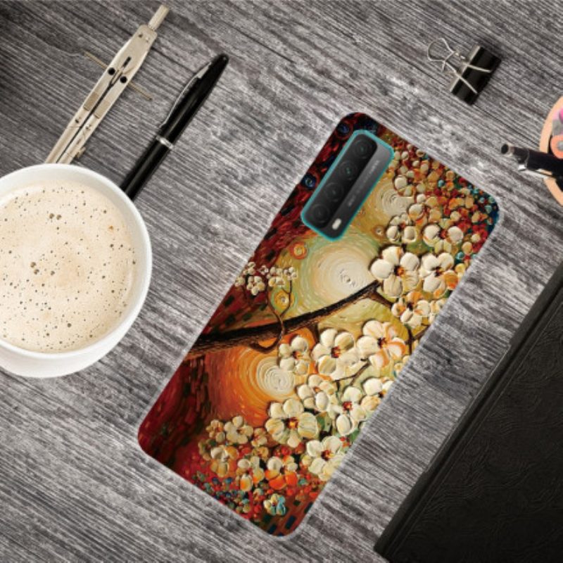 Handyhülle Für Huawei P Smart 2021 Flexible Blumen