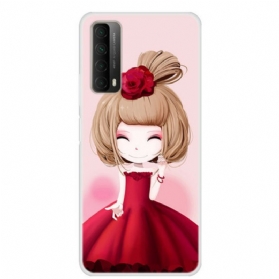 Handyhülle Für Huawei P Smart 2021 Manga-lady