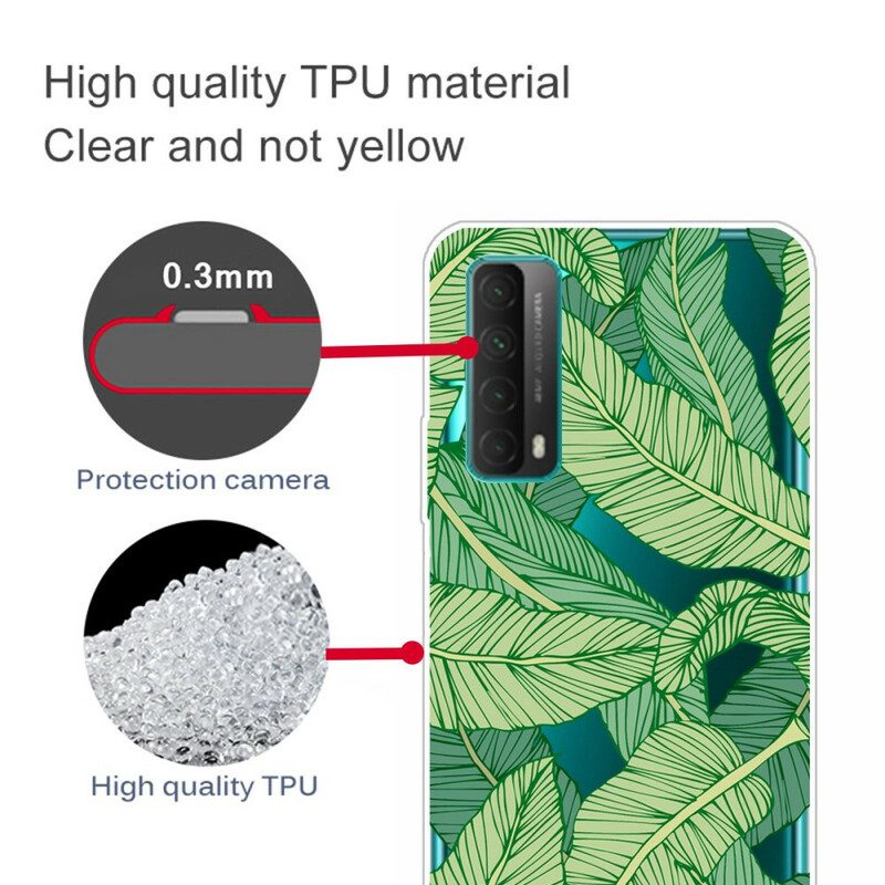 Handyhülle Für Huawei P Smart 2021 Transparente Diagrammblätter