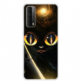 Hülle Für Huawei P Smart 2021 Galaxie-katze