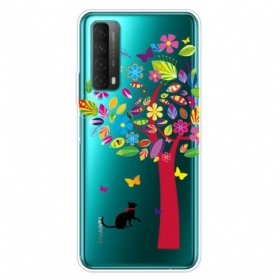 Hülle Für Huawei P Smart 2021 Katze Unter Dem Baum