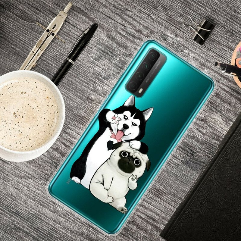 Hülle Für Huawei P Smart 2021 Lustige Hunde