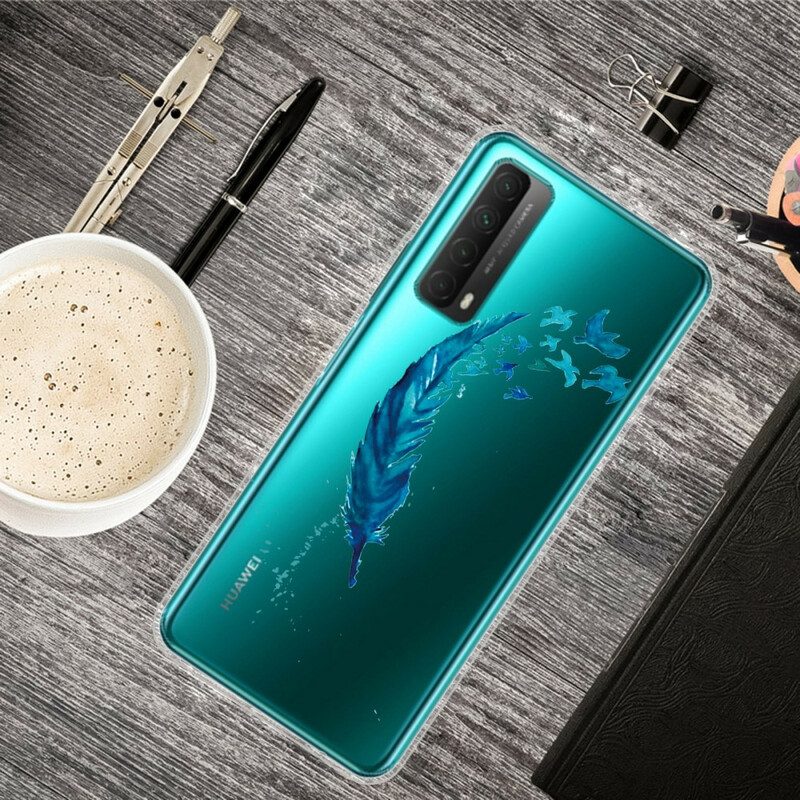 Hülle Für Huawei P Smart 2021 Schöne Feder