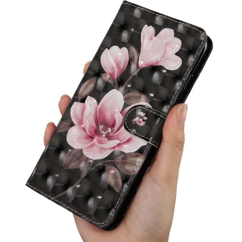 Lederhüllen Für Huawei P Smart 2021 Lichtpunktblumen Blühen