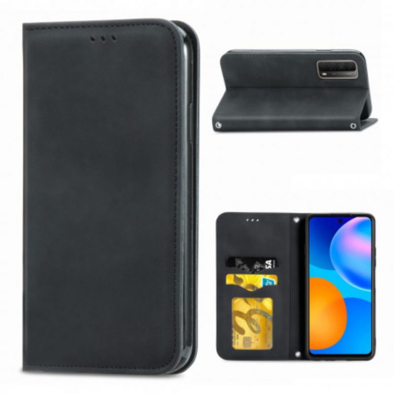 Schutzhülle Für Huawei P Smart 2021 Flip Case Vintage-kunstleder