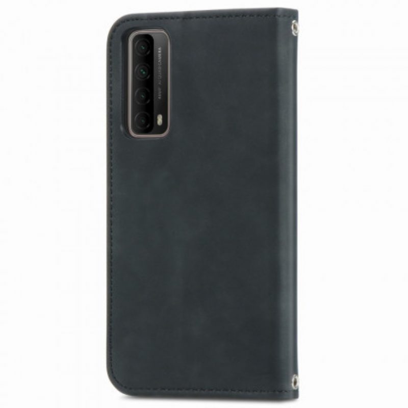 Schutzhülle Für Huawei P Smart 2021 Flip Case Vintage-kunstleder