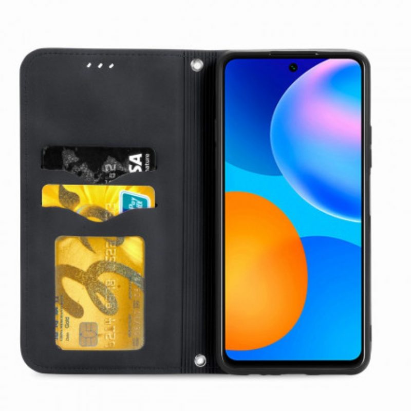 Schutzhülle Für Huawei P Smart 2021 Flip Case Vintage-kunstleder