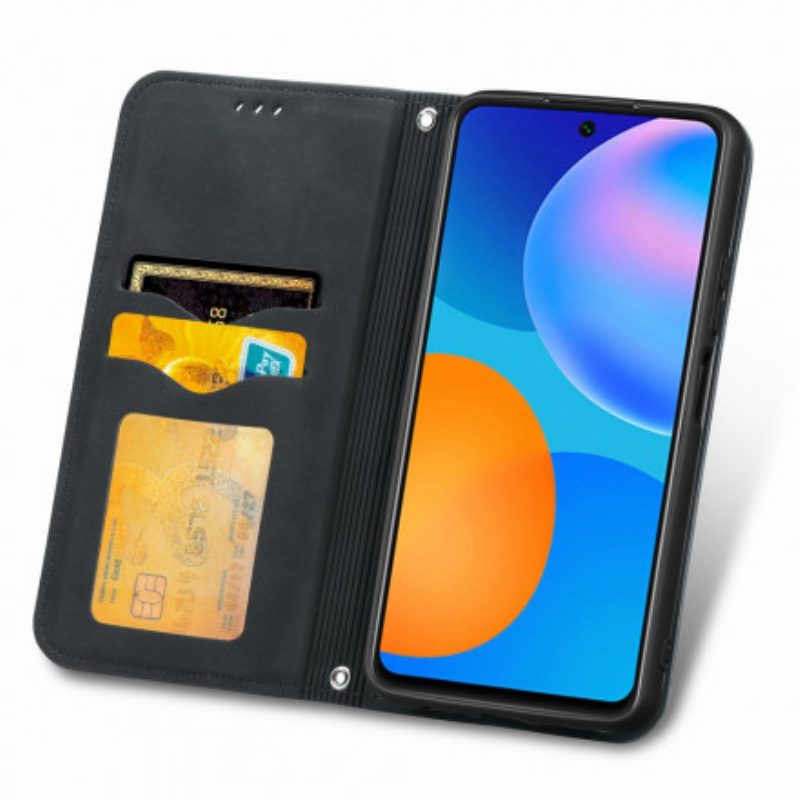 Schutzhülle Für Huawei P Smart 2021 Flip Case Vintage-kunstleder