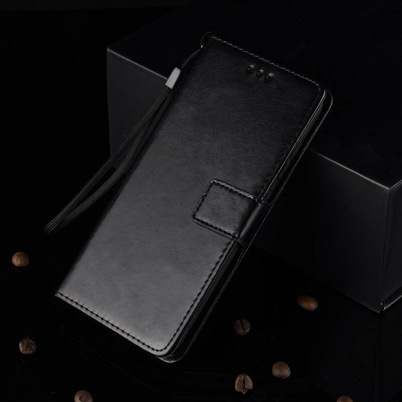 Flip Case Für Huawei Y6p Auffälliges Kunstleder