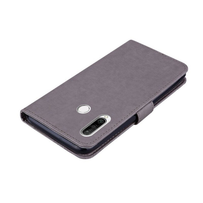 Flip Case Für Huawei Y6p Eulen-mandala Und Charme