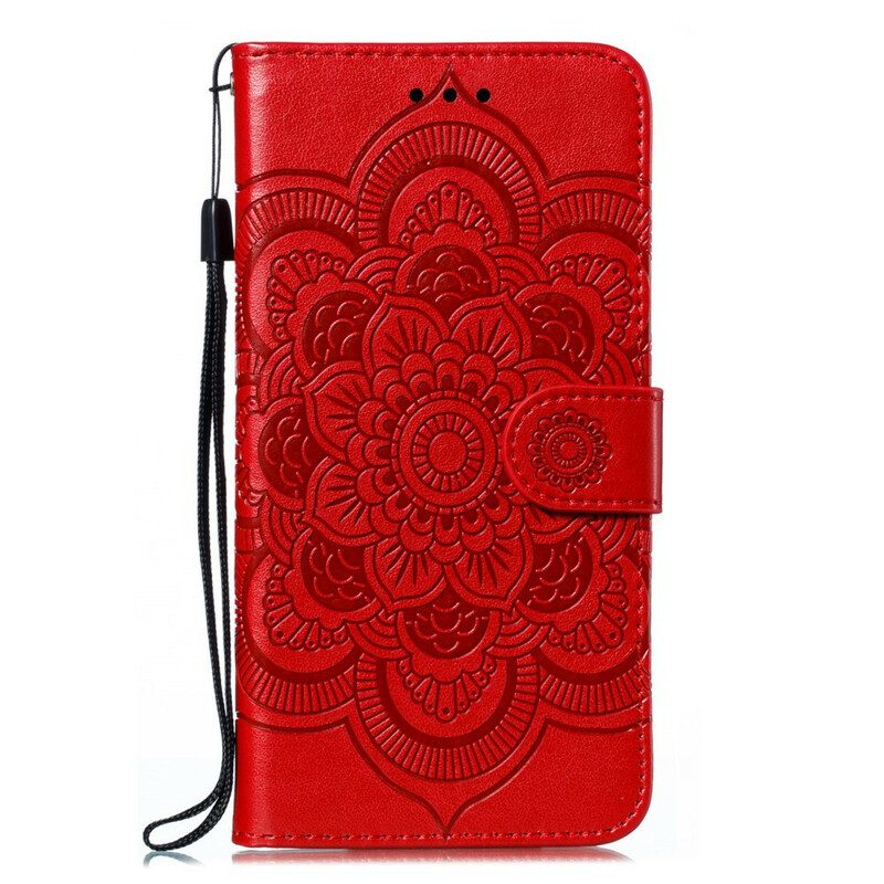 Flip Case Für Huawei Y6p Vollständiges Mandala