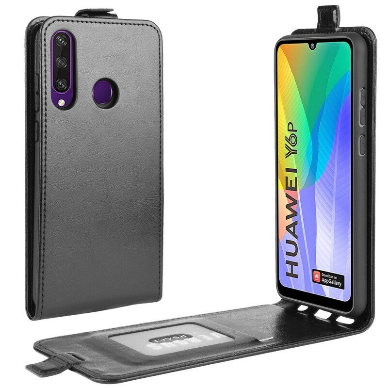 Lederhüllen Für Huawei Y6p Flip Case Faltbar