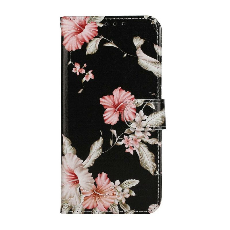 Schutzhülle Für Huawei Y6p Flip Case Unzählige Blumen