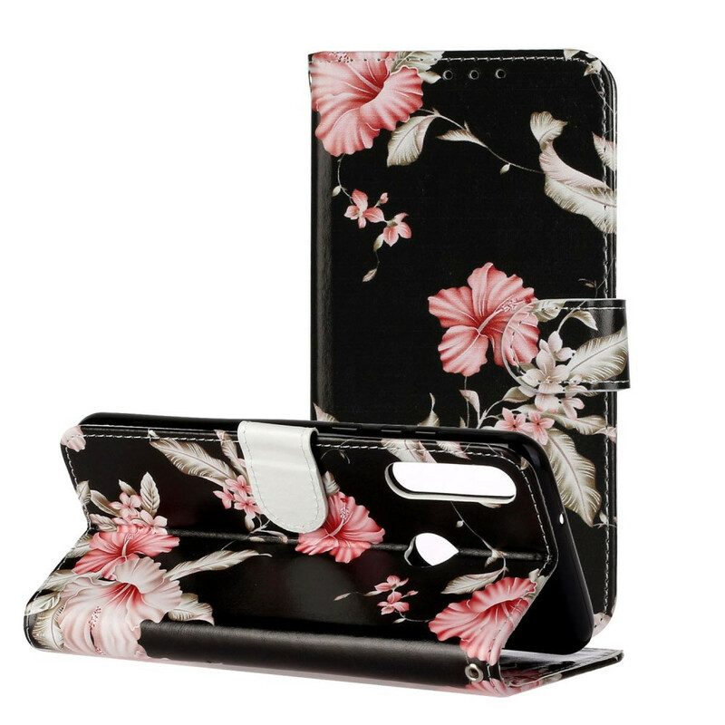 Schutzhülle Für Huawei Y6p Flip Case Unzählige Blumen