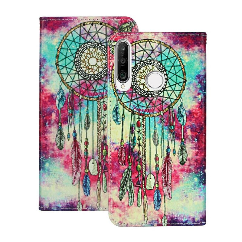 Schutzhülle Für Huawei Y6p Flip Case Verzaubertes Mandala