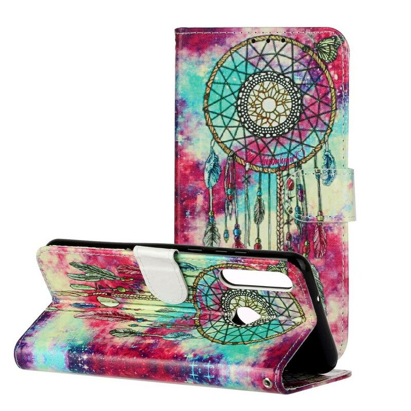 Schutzhülle Für Huawei Y6p Flip Case Verzaubertes Mandala