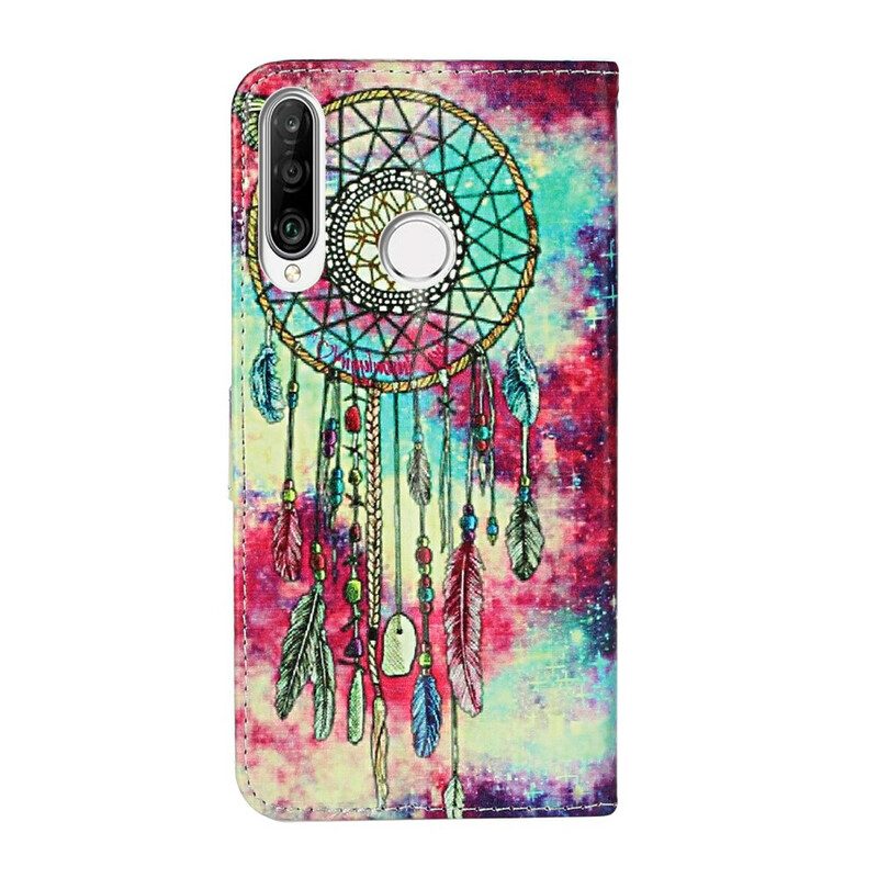 Schutzhülle Für Huawei Y6p Flip Case Verzaubertes Mandala