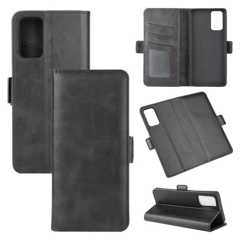 Flip Case Für Samsung Galaxy Note 20 Magnetverschluss