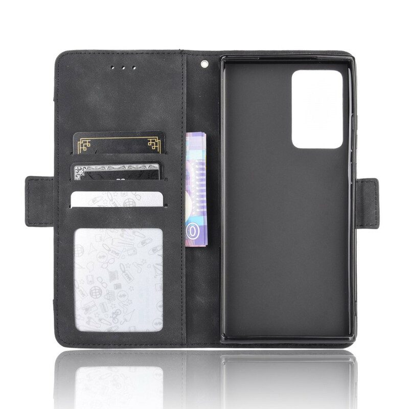 Flip Case Für Samsung Galaxy Note 20 Multi-card Premier Class