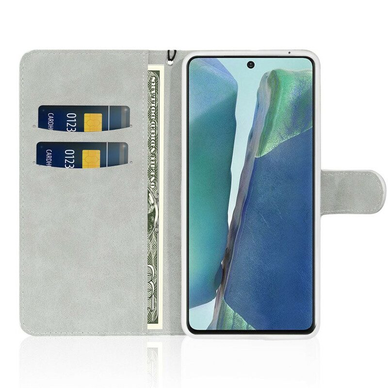 Flip Case Für Samsung Galaxy Note 20 Pailletten-s-design