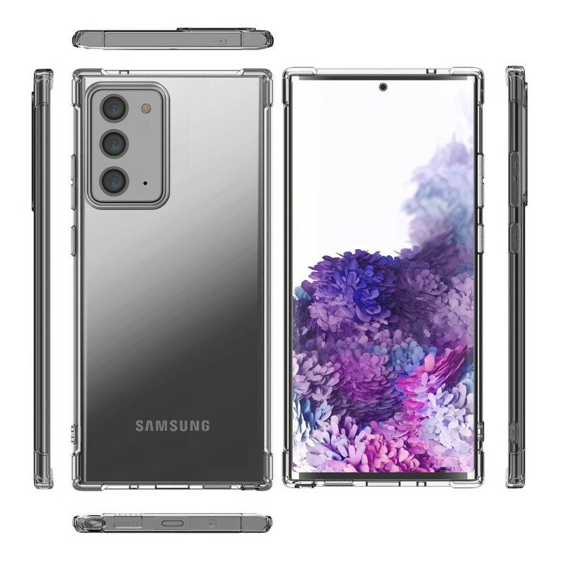 Handyhülle Für Samsung Galaxy Note 20 Transparenter Leeu-kissenschutz