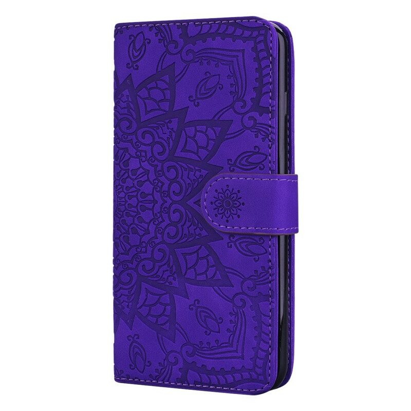 Flip Case Für Huawei P Smart Z Blumenmuster