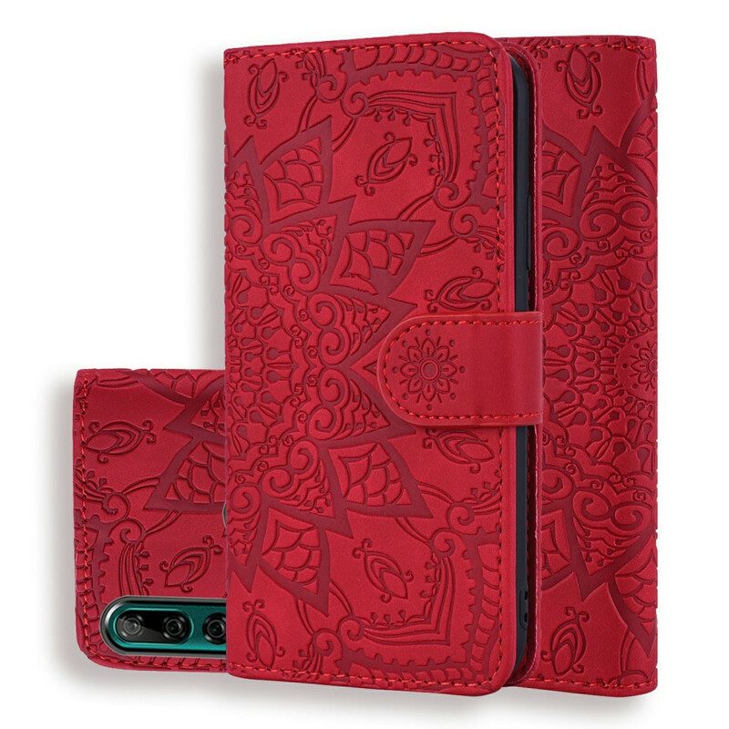 Flip Case Für Huawei P Smart Z Blumenmuster