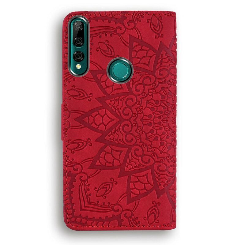 Flip Case Für Huawei P Smart Z Blumenmuster