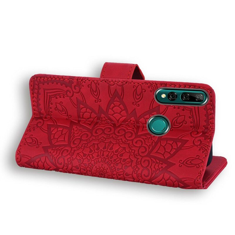 Flip Case Für Huawei P Smart Z Blumenmuster