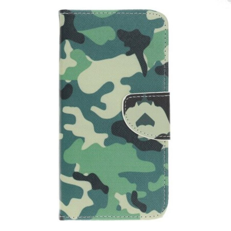 Flip Case Für Huawei P Smart Z Militärische Tarnung