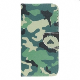 Flip Case Für Huawei P Smart Z Militärische Tarnung