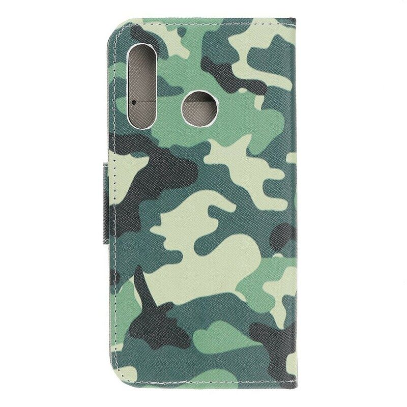 Flip Case Für Huawei P Smart Z Militärische Tarnung