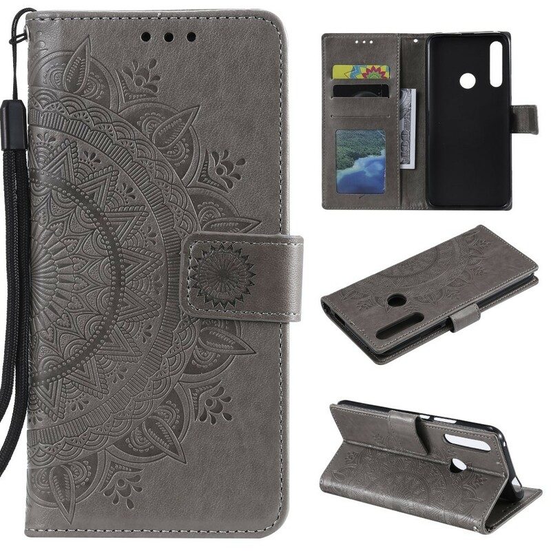 Flip Case Für Huawei P Smart Z Sonnenmandala