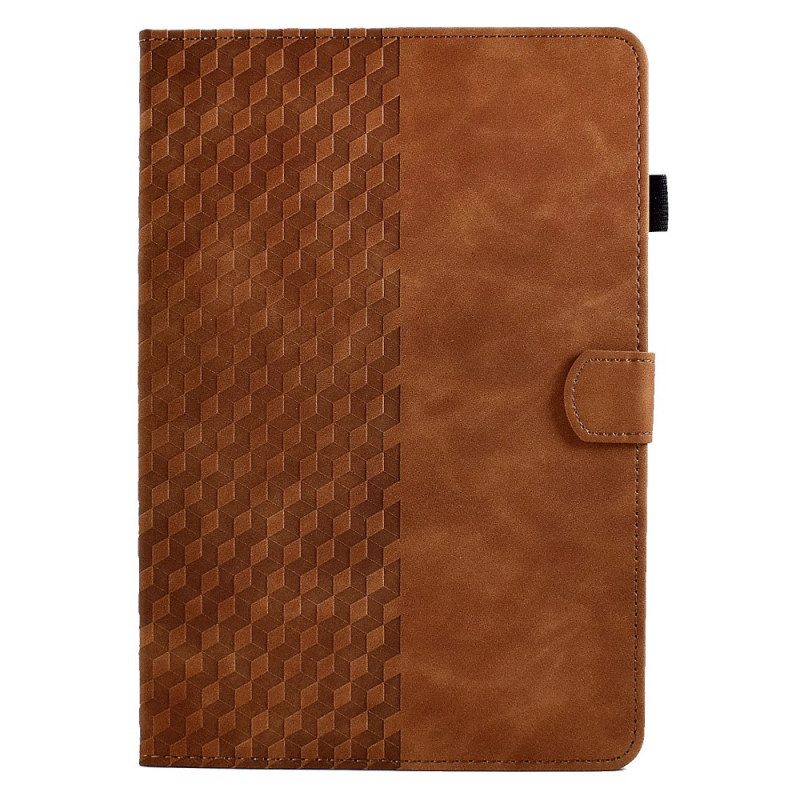 Flip Case Für iPad 10.9" (2022) 3d-muster