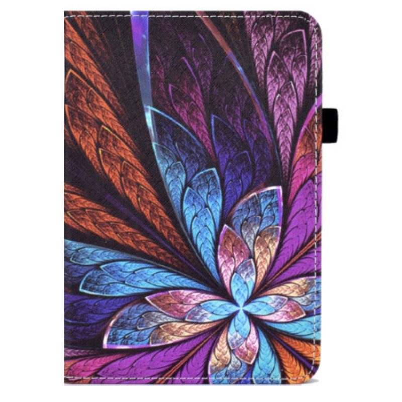 Flip Case Für iPad 10.9" (2022) Abstrakte Blume