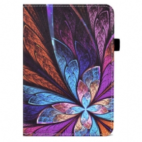 Flip Case Für iPad 10.9" (2022) Abstrakte Blume