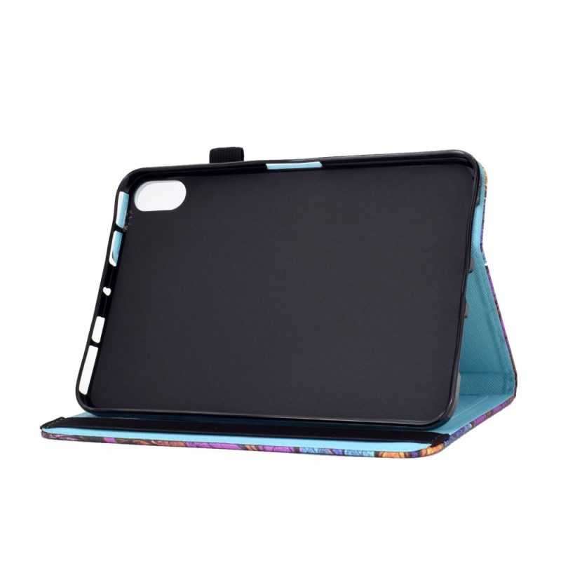 Flip Case Für iPad 10.9" (2022) Abstrakte Blume