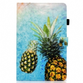 Flip Case Für iPad 10.9" (2022) Ananas-grafiken