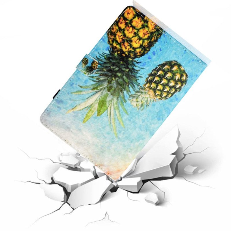 Flip Case Für iPad 10.9" (2022) Ananas-grafiken